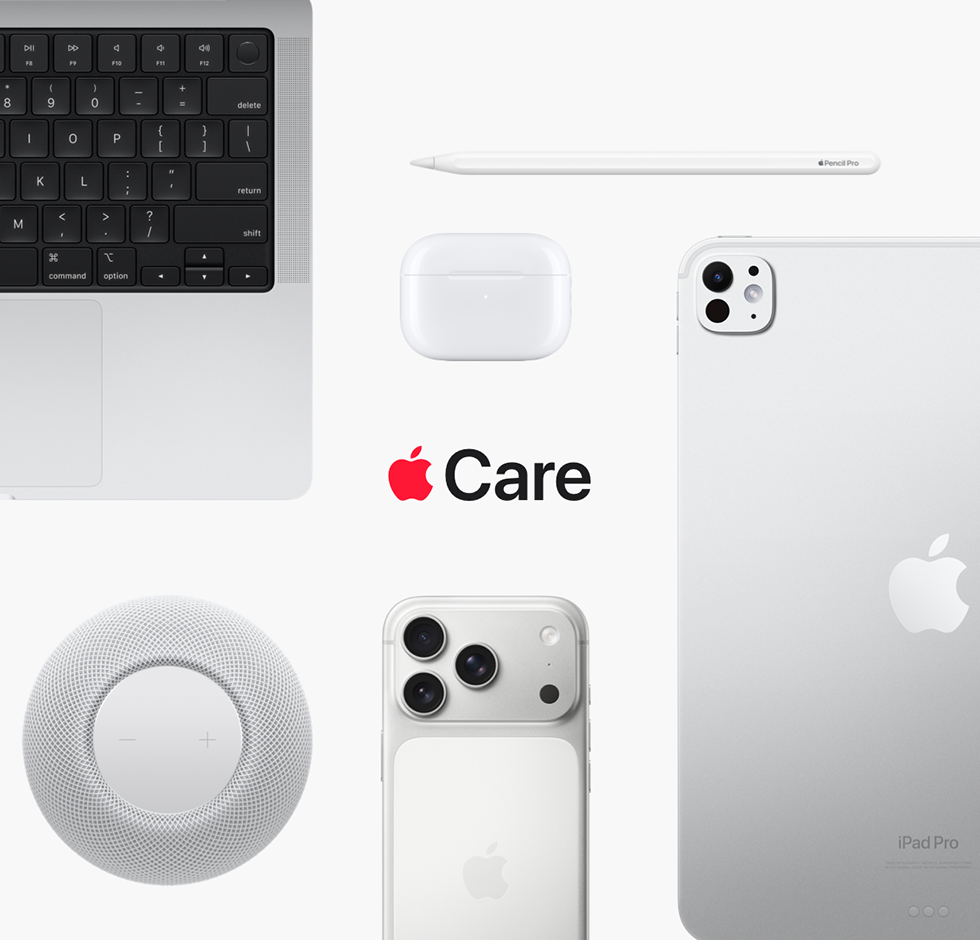 Apple products covered by AppleCare